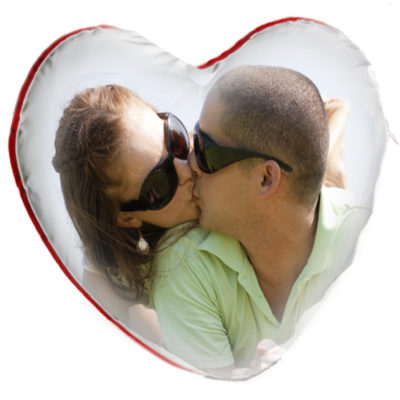 Cuscino cuore personalizzato