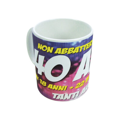 Tazza compleanno con nome